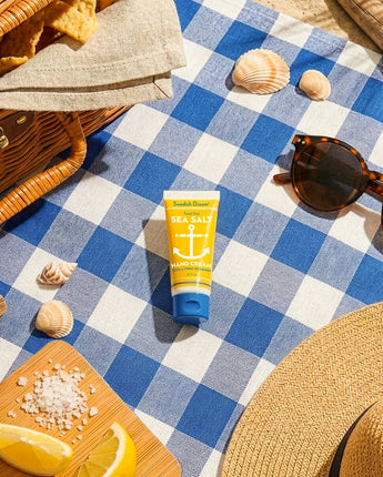 Sea Salt Lemon Hand Cream – Travel Size Hydrating Lotion