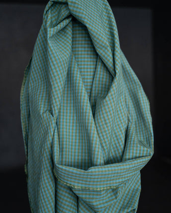 Springwater Cotton/Linen Check