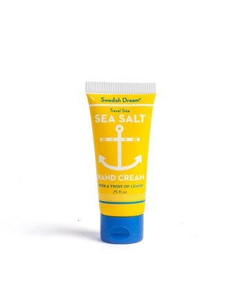 Sea Salt Lemon Hand Cream – Travel Size Hydrating Lotion
