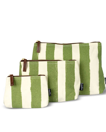 Pouch, Linea Olive, Small