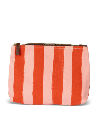 *NEW* Pouch, Linea Red/Pink, Large