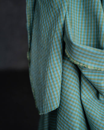 Springwater Cotton/Linen Check