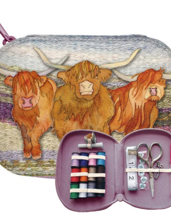 Highland Coos Sewing Set