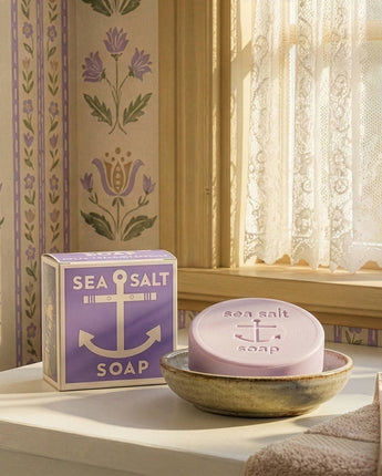 Sea Salt Lavender Bar Soap – Triple Milled Natural Lavender