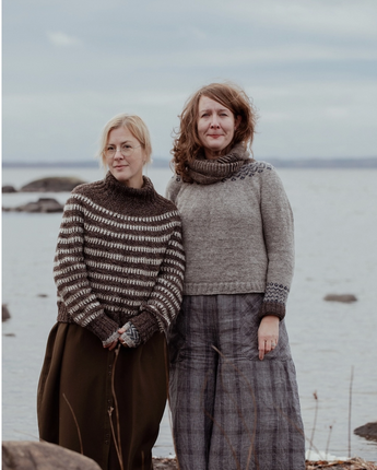 The Island and the Forest - A Knitted Correspondence